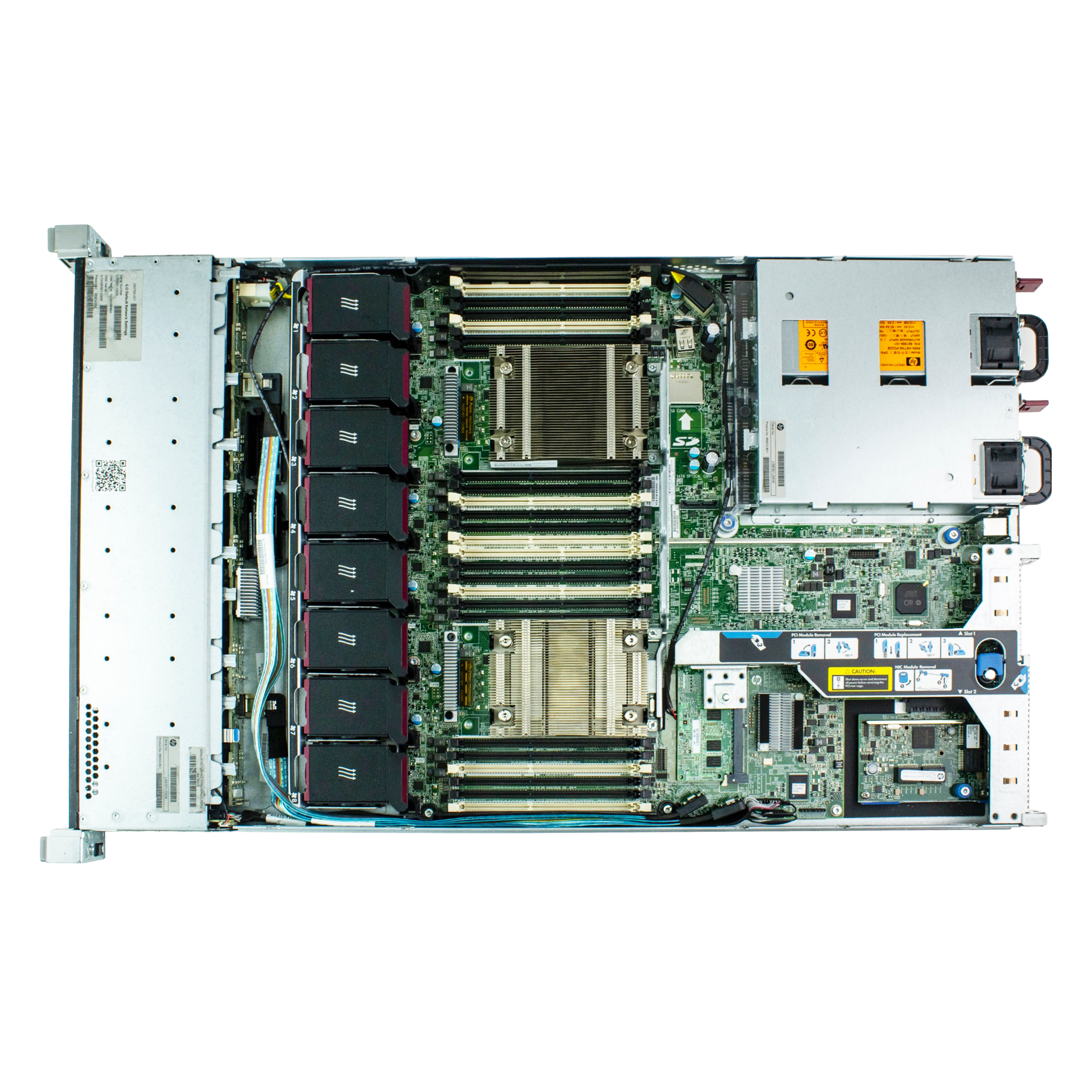 Сервер HP DL360p G8 noCPU 24хDDR3 P420 1Gb iLo 2х460W PSU noEthernet 8х2,5" FCLGA2011 (3)