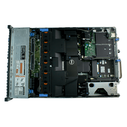Сервер Dell PowerEdge R730xd noCPU 24хDDR4 H730 + H830 iDRAC 2х1100W PSU SFP+ 2x10Gb/s + Ethernet 2х1Gb/s 24х2,5" FCLGA2011-3 (4)
