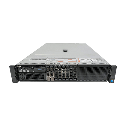 Сервер Dell PowerEdge R730 noCPU 24хDDR4 softRaid iDRAC 2х1100W PSU noEthernet 8х2,5" FCLGA2011-3